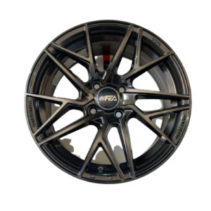 Size 15/4/100 Black Silver Rims For Filder, Axio, Probox, Nissan Note, Mazda Demio & Nissan Advan