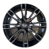 Size15/4/100 Black Silver Rims For Filder, Axio, Probox, Nissan note, Mazda demio, Nissan advan(Full Set)